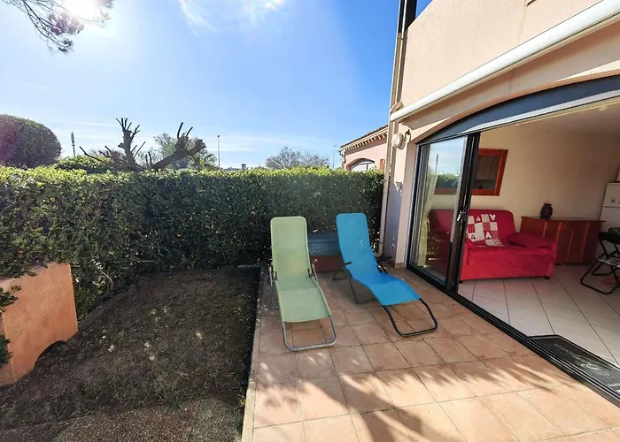 T2 Pour 4 Pers, Jardin, Parking Privé, à 100m De La - Fr-1-607-190 Appartamento Agde